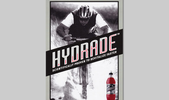 Hydrade Poster for Hydrade Sports Drink