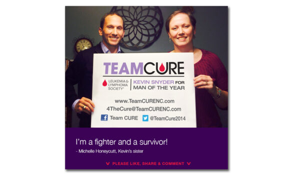 TeamCure Social Media Post