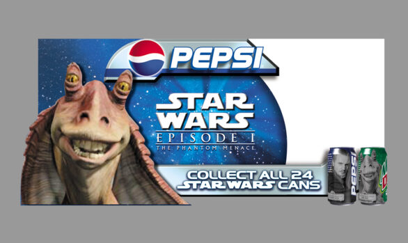 Joint promotion for StarWars and Pepsi