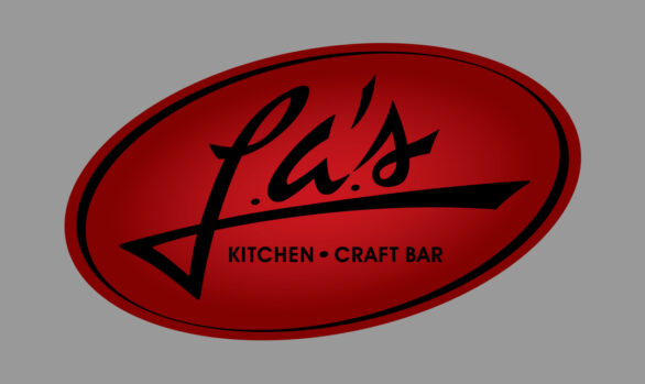 Logo designed for La’s Kitchen & Craft Bar